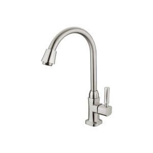 Zinc alloy single cooling kitchen faucet XN-C007
